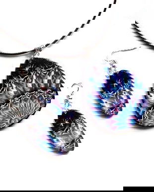 set bijuterii lemn 45945