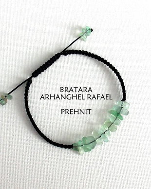 Bratara Arhanghel RAFAEL*Prehnit