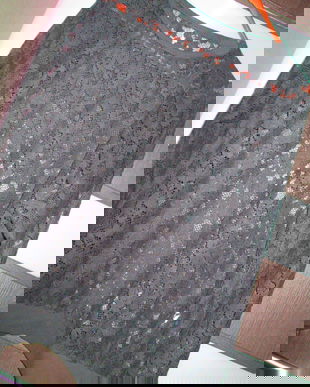 bluza neagra dantelata L