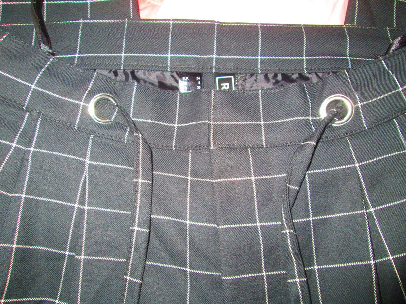 pantaloni  carouri  Rainbow 34