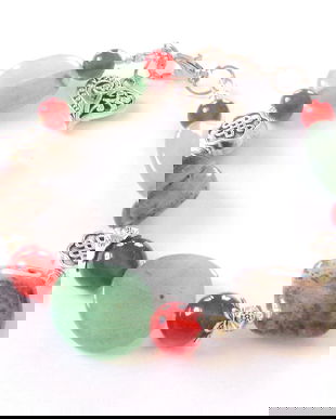 Bratara aventurin si carneol