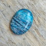 Cabochon ripple jasper, 40x30x7 mm