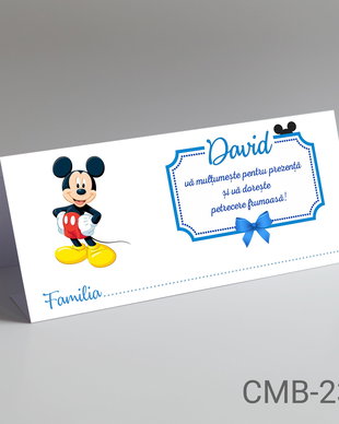 Plicuri bani botez ieftine pentru baieti cu tematica Mickey Mouse