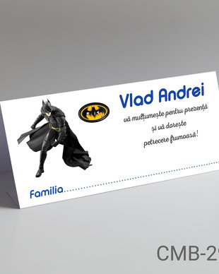 Plicuri de bani ieftine pentru botez baieti cu tematica Batman