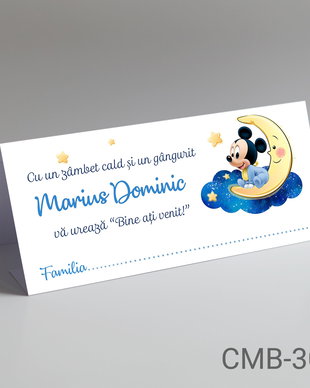 Plicuri bani botez pentru baieti tematica Mickey Mouse
