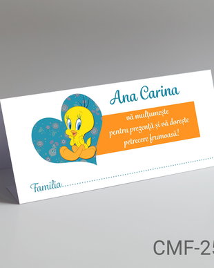 Plicuri de bani ieftine pentru botez fete cu tematica Tweety
