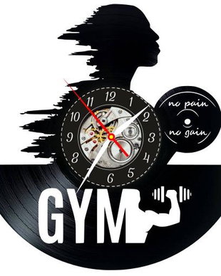 GYM- ceas de perete