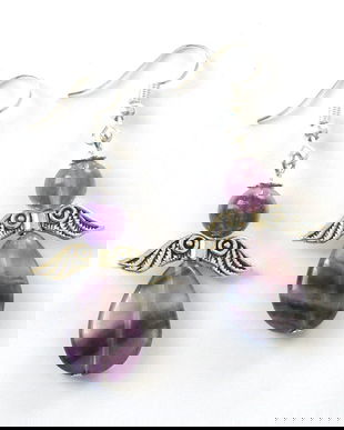 Cercei inger fluorit