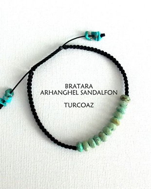 Bratara Arhanghel SANDALFON*Turcoaz