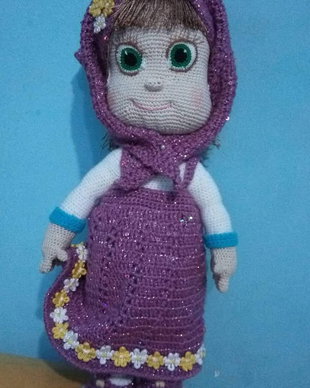 Papusa Masha crosetata