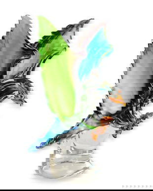 Vultur-figurina din sticla Murano