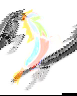 Calut-figurina din sticla Murano