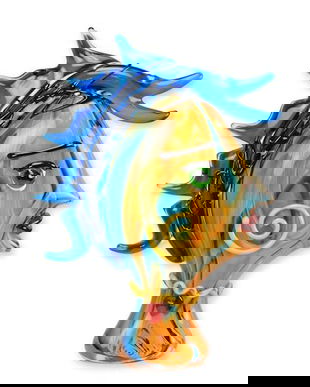 Fata umana-figurina din sticla Murano