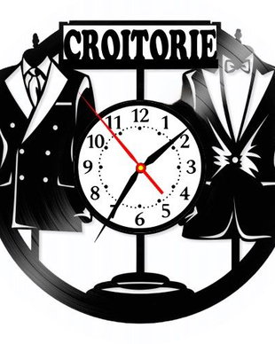 CROITORIE-ceas de perete (personalizabil)