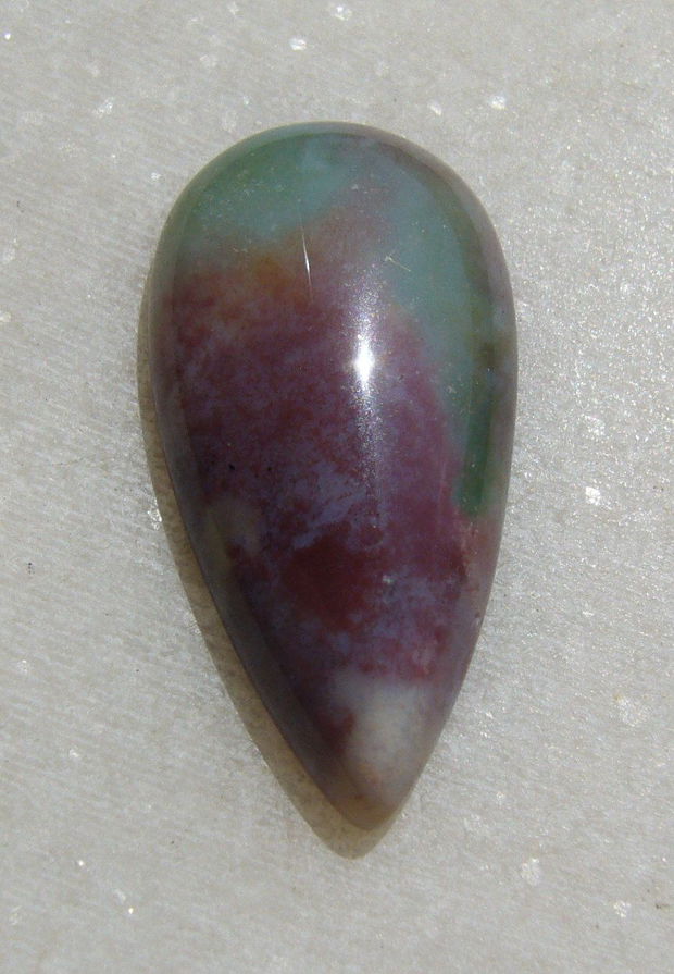 Cabochon jasper lacrima aprox 5.4x14.7x29.6 mm