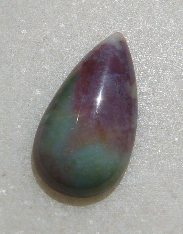 Cabochon jasper lacrima aprox 5.4x14.7x29.6 mm