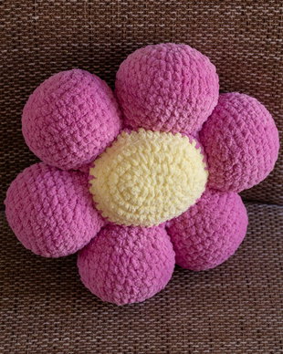Perna decorativa - floare cu 6 petale