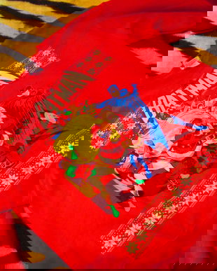 bluza rosie Batman M