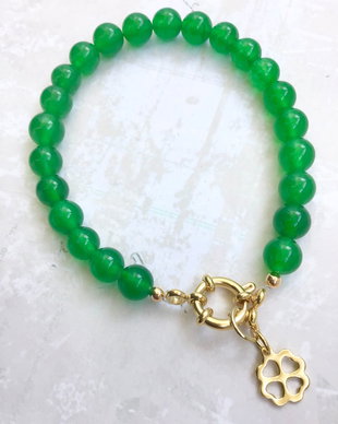 Bratara jad verde