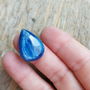 Cabochon kyanite, 25x17 mm