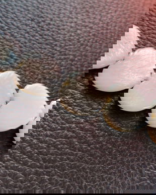 Margele sidef inima 16x17.5mm - 1 buc