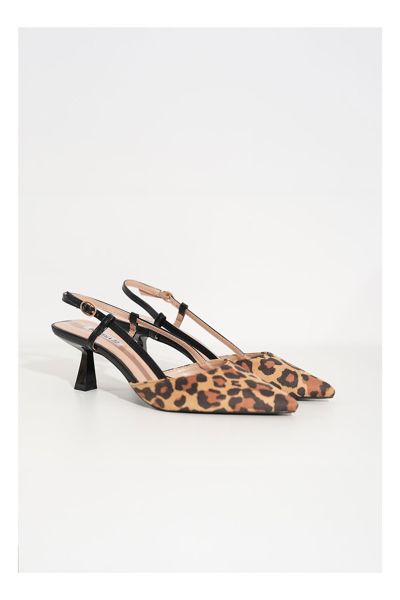 Pantofi Sonia animal print