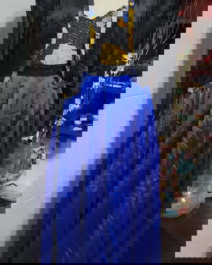 Rochie vintage Evening dress designer 70S oferta!!!!