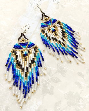 Cercei Boho margele Toho
