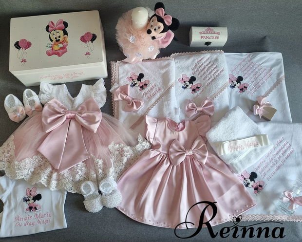 Pachet complet botez și mir Minnie Mouse