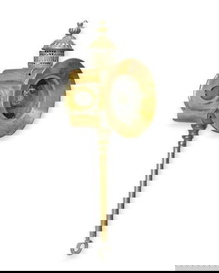 Felinar din metal trasura