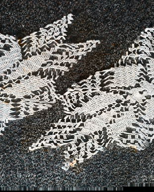 mileu bej  crosetat manual  32 cm