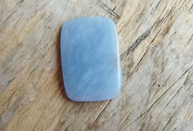 Cabochon angelite, 27x19 mm