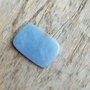 Cabochon angelite, 27x19 mm