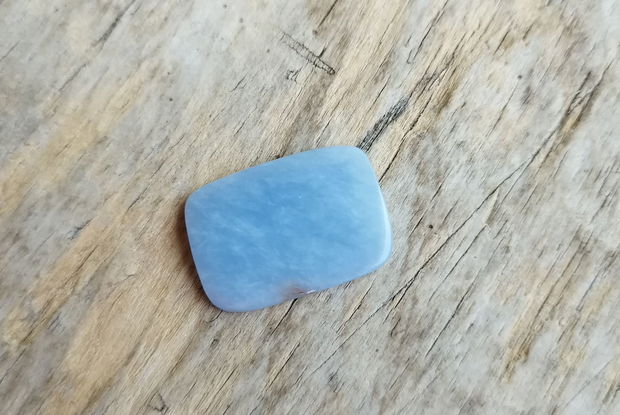 Cabochon angelite, 27x19 mm