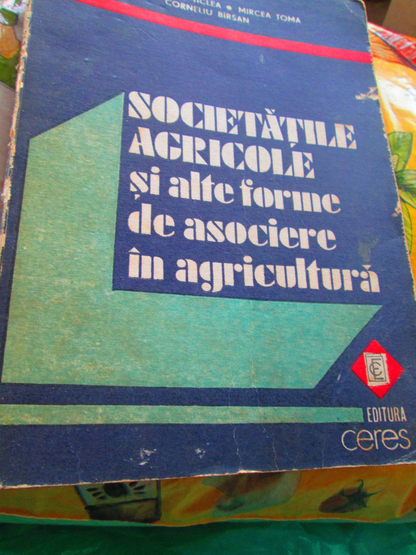 1992 Societatile agricole si alte forme de asociere