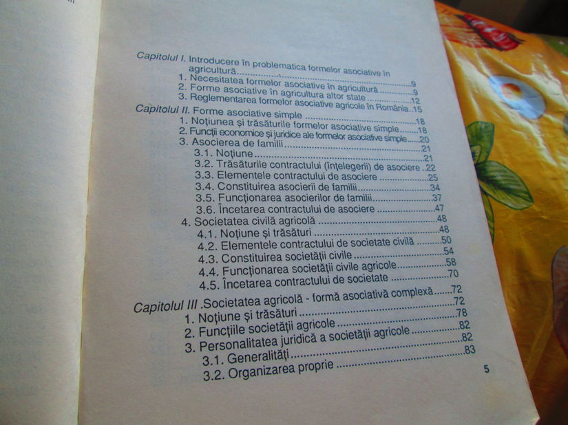 1992 Societatile agricole si alte forme de asociere