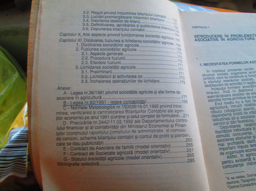 1992 Societatile agricole si alte forme de asociere