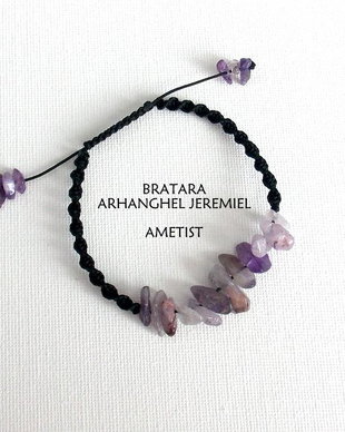 Bratara Arhanghel JEREMIEL*Ametist
