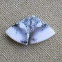 Pereche cabosoane opal dendritic (C25)