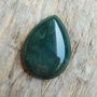 Cabochon agata indiana, 40x30x7 mm