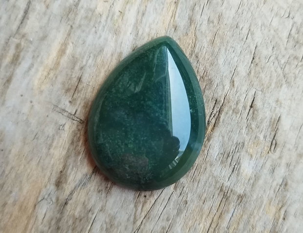 Cabochon agata indiana, 40x30x7 mm