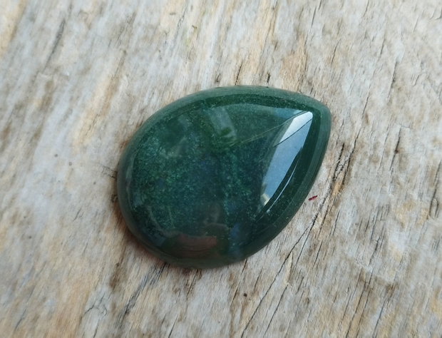 Cabochon agata indiana, 40x30x7 mm