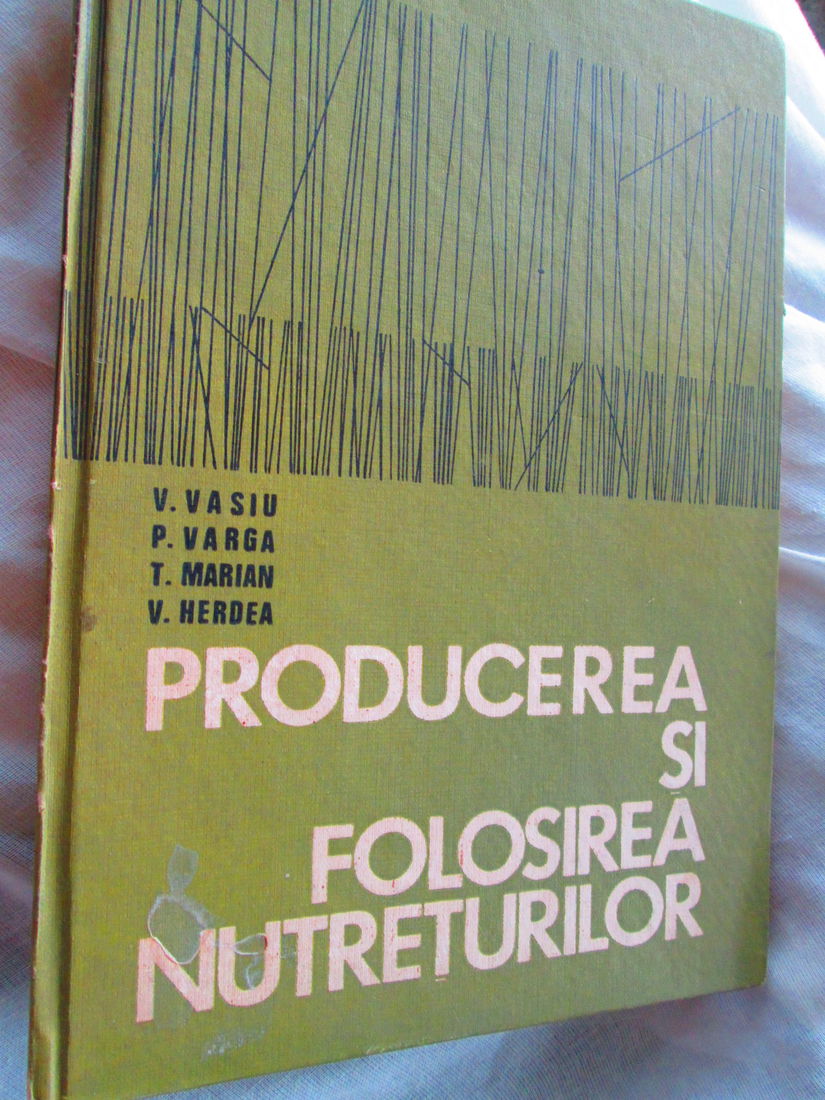 1971 Producerea si folosirea nutreturilor