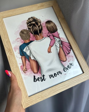 Rama foto personalizata Cea mai buna mama