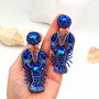Rezervat Cercei - Blue Crab Elegance