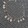 Bratara argint piatra lunii charm lant argint argint briolete minimalista boho chic trendy - Transport gratuit
