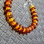 Bratara argint ambra chihlimar jad boho chic trendy - Transport gratuit