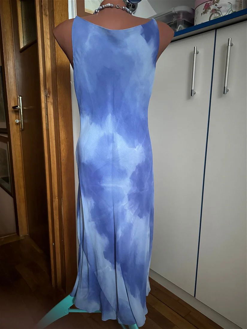 ELEGANTA ROCHIE MARKS & SPENCER CU BRETELE DIN STRAS , MARIME 10