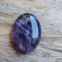 Cabochon ametist, 30x22 mm