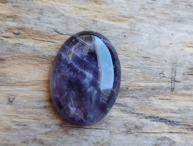 Cabochon ametist, 30x22 mm